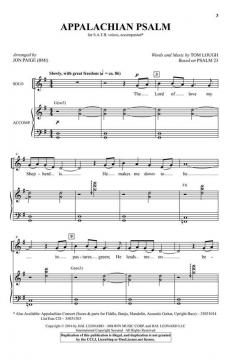 Appalachian Psalm von Tom Lough (Download) 