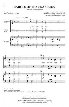 Carols of Peace and Joy (Download) 