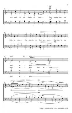Christ, Whose Glory Fills the Skies von Charles Wesley (Download) 