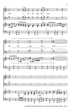 Fanfare and Concertato on I Love Thy Kingdom, Lord (Download) 