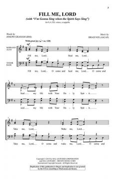 Fill Me, Lord von Joseph Graham (Download) 