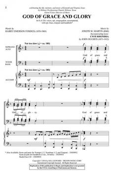 God of Grace and Glory von Joseph M. Martin 