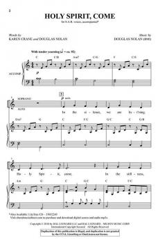 Holy Spirit, Come von Douglas Nolan (Download) 