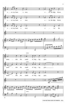 I Sound The Song Of Spring von Mary Donnelly (Download) 