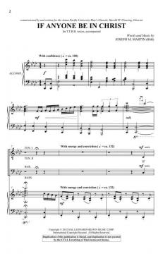 If Anyone Be In Christ von Joseph M. Martin (Download) 