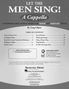 Let the Men Sing! A Cappella 