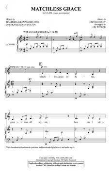 Matchless Grace von Nicole Elsey (Download) 