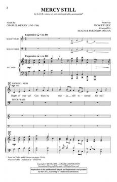 Mercy Still von Charles Wesley (Download) 
