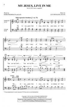 My Jesus, Live in Me von Lee Dengler (Download) 