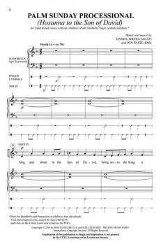 Palm Sunday Processional von Daniel Greig (Download) 