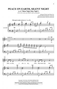 Peace On Earth, Silent Night von Lynn Shaw Bailey (Download) 
