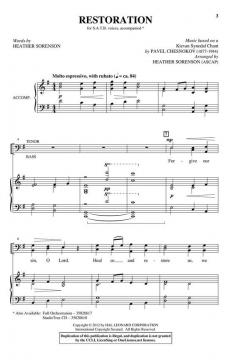 Restoration von Pavel Chesnokov (Download) 