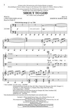 Shout to God von Joseph M. Martin (Download) 