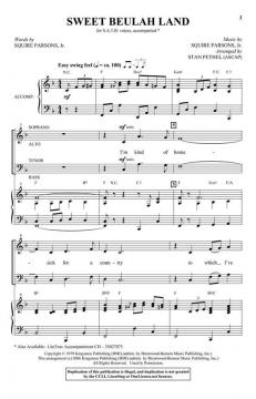 Sweet Beulah Land from Gospel Voices von Jr. Squire Parsons (Download) 