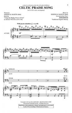 The Celtic Choir von Joseph M. Martin (Download) 