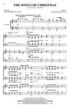 The Songs of Christmas von Herb Frombach (Download) 