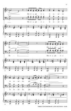 Three Contemporary Latin Settings von Jerry Estes 
