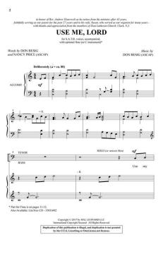 Use Me, Lord von Don Besig (Download) 