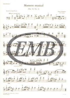 Moment musical von Franz Schubert 