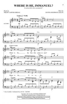 Where Is He, Immanuel? von David Angerman 