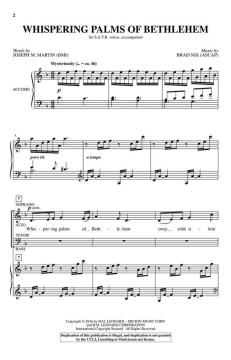 Whispering Palms of Bethlehem von Joseph M. Martin (Download) 