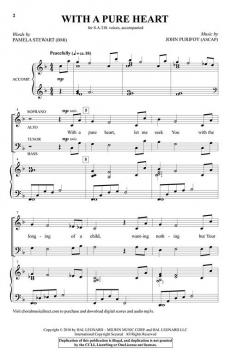 With a Pure Heart von John Purifoy (Download) 