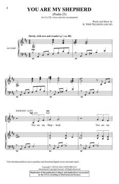 You Are My Shepherd von R. Tom Tillman (Download) 