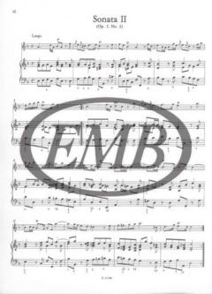 12 Sonaten op. 3 Band 1 von Jean Baptiste Loeillet 'de Gant 
