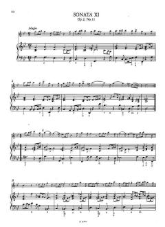 12 Sonaten op. 2 Band 2 (Benedetto Marcello) 
