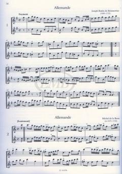 Baroque Dances For Two Treble Recorders 