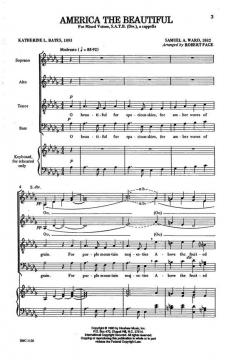 America The Beautiful von Samuel A. Ward 