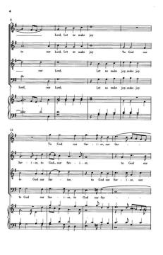 Come, Let's Rejoice von John Amner 