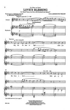 Love's Blessing von Paul Leddington WrightPaul Leddington Wright 