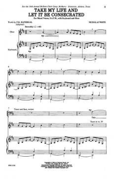 Take My Life And Let It Be Consecrated von Nicholas WhiteNicholas White 