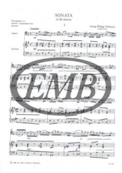 Sonata in E minor (Georg Philipp Telemann) 