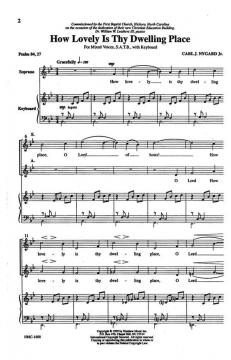 How Lovely Is Thy Dwelling Place von Carl Nygard 