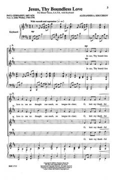 Jesus, Thy Boundless Love von Alexander KruchkovAlexander Kruchkov 