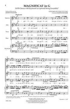 Magnificat In G von Martin Banner 
