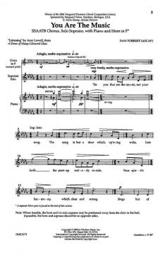 You Are The Music von Dan Forrest 