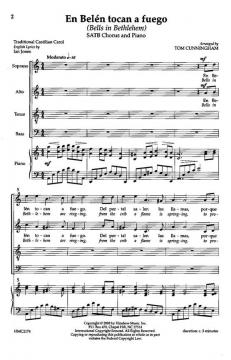 En Belen Tocan A Fuego (Bells In Bethlehem) von Thomas Cunningham 