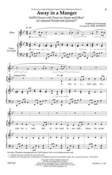 Away In A Manger von Neil Harmon 