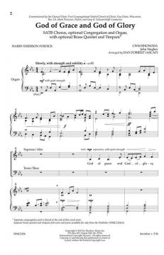 God Of Grace And God Of Glory von John Hughes 