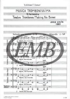 Musica trombonissima von Ervin Jereb 