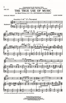 The True Use Of Music von Alice Parker 