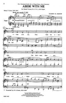 Abide With Me von William Henry Monk 