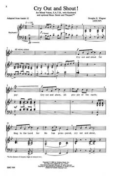 Cry Out And Shout von Douglas E. Wagner 