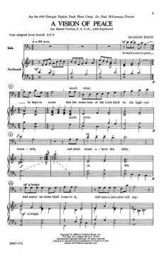 A Vision Of Peace von Milburn Price 