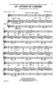 An Anthem Of Comfort von Gilbert M. Martin 