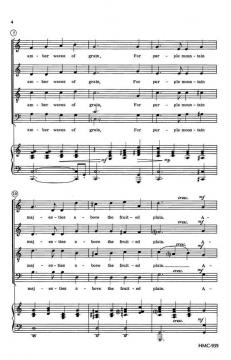 America The Beautiful von Samuel A. Ward 