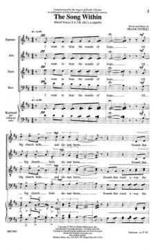 The Song Within von Frank Ticheli 